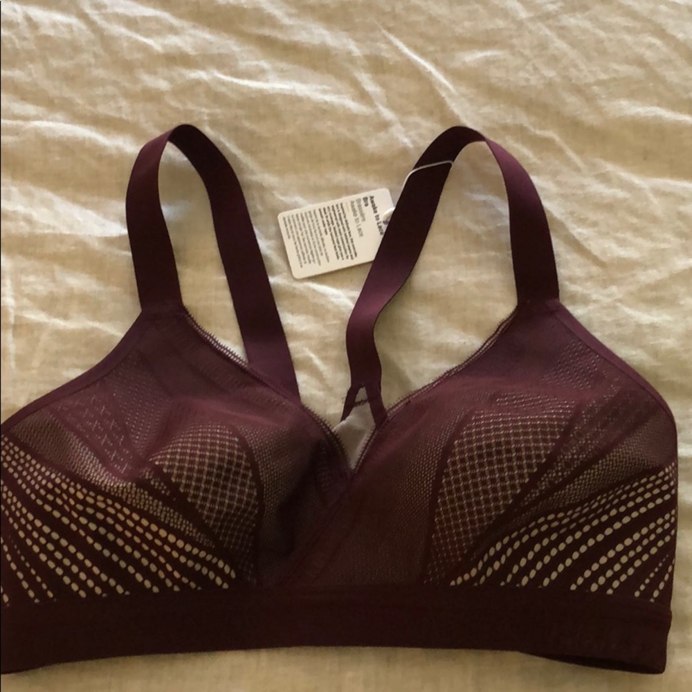 Lululemon Awake to Lace Bra Maroon, 32DD NEW